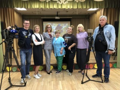 Съёмки Первого канала